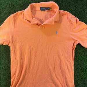 Polo by Ralph Lauren Men's Bright Orange Polo Shirt